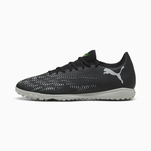 Tacos de futbol FUTURE 8 PLAY TT, PUMA Black-Cool Light Gray-Fluo Green, large-MEX