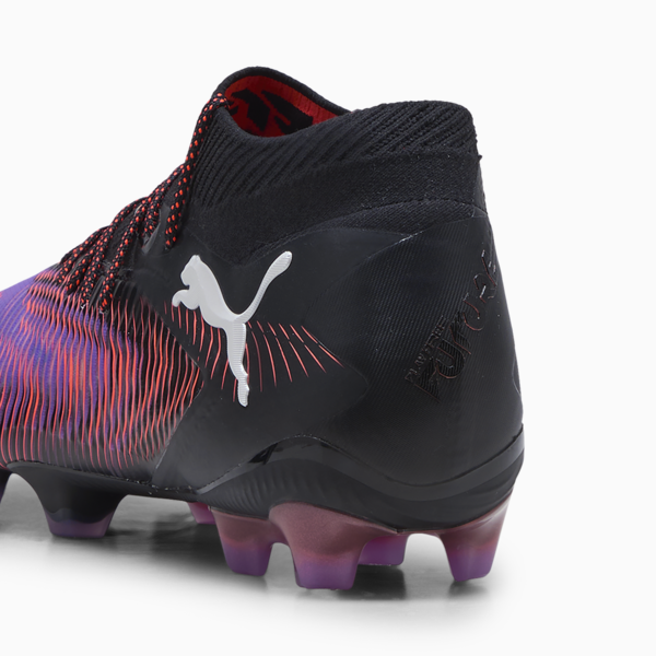 Botines de fútbol FUTURE 8 ULTIMATE FG para mujer, PUMA Black-PUMA White-Glowing Red, large-ARG