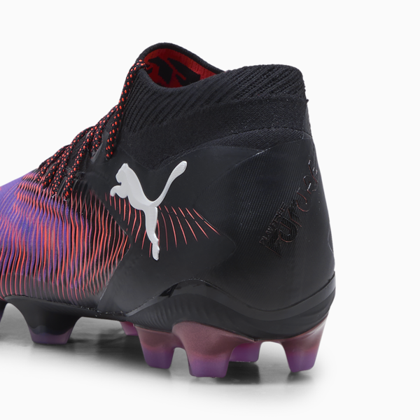 FUTURE 8 ULTIMATE FG Football Boots Women, PUMA Black-PUMA White-Glowing Red, large-ZAF