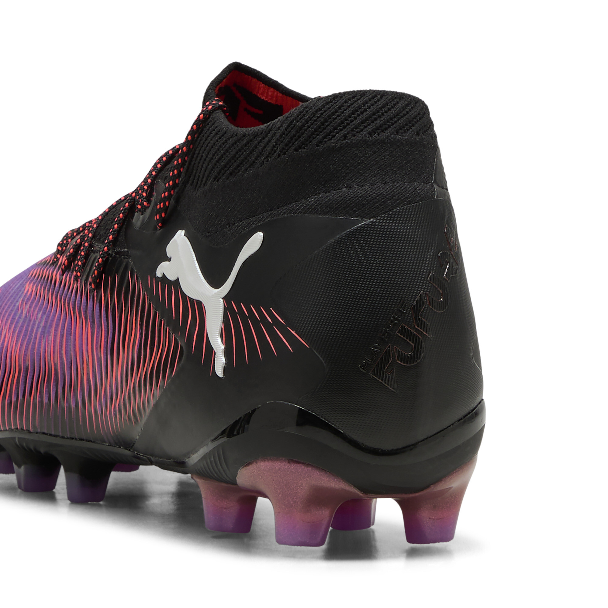 PUMA FUTURE 8 ULTIMATE AG voetbalschoenen voor Dames, Zwart/Rood/Wit, Maat 37 thumbnail 5