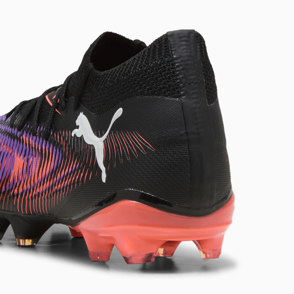 FUTURE 8 MATCH FG/AG Football Boots Women, PUMA Black-PUMA White-Glowing Red, large-MEX