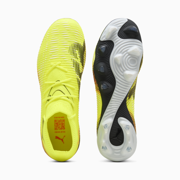 FUTURE 8 MATCH FG/AG Football Boots Women, Yellow Alert-PUMA Black-Sun Struck, large-MEX
