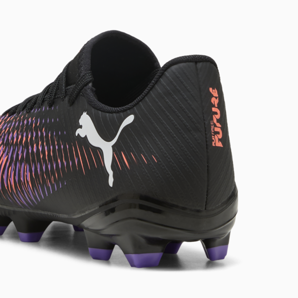 Tacos de fútbol FUTURE 8 MATCH FG/AG para mujer, PUMA Black-PUMA White-Glowing Red, large-MEX