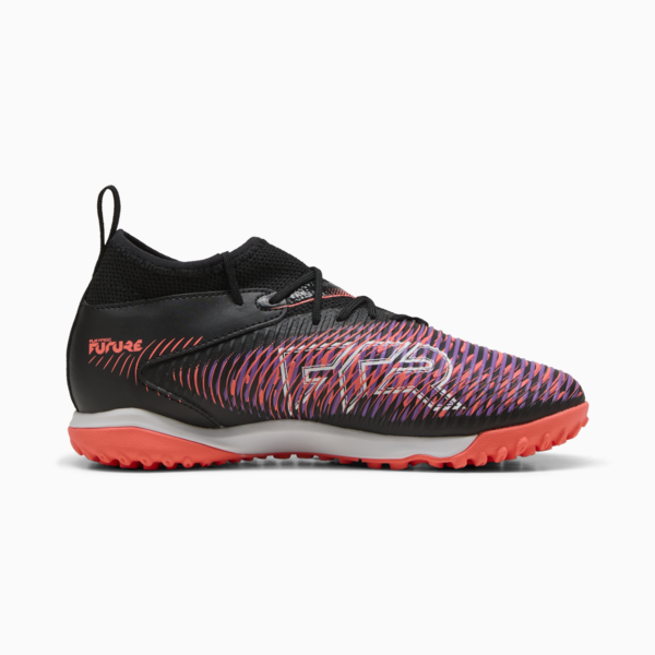 Tacos de fútbol FUTURE 8 MATCH TT, PUMA Black-PUMA White-Glowing Red, large-MEX