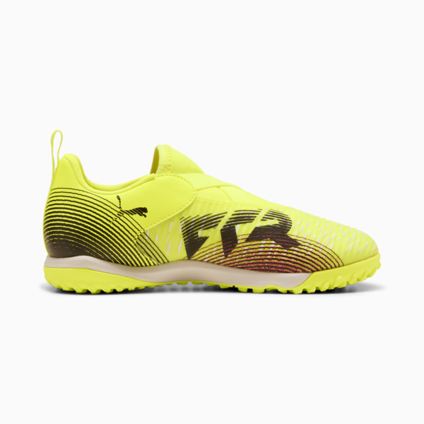 Tacos de fútbol FUTURE 8 MATCH TT +Mid para adolescentes, Yellow Alert-PUMA Black-Sun Struck, large-MEX