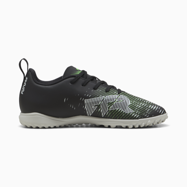 Tacos de fútbol adolescente FUTURE 8 PLAY TT para adolescentes, PUMA Black-Cool Light Gray-Fluo Green, large-MEX