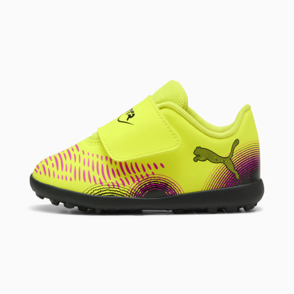 FUTURE 8 PLAY TT V Football Boots Kids, Yellow Alert-PUMA Black-Sun Struck, large-MEX