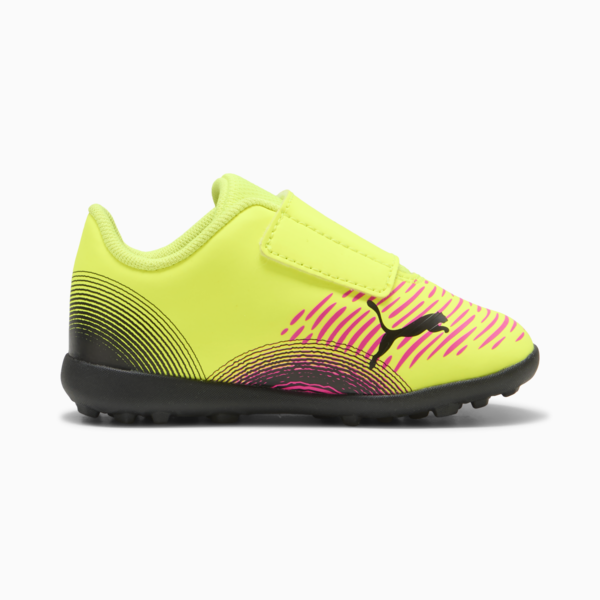 FUTURE 8 PLAY TT V Football Boots Kids, Yellow Alert-PUMA Black-Sun Struck, large-MEX