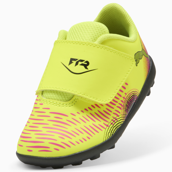FUTURE 8 PLAY TT V Football Boots Kids, Yellow Alert-PUMA Black-Sun Struck, large-MEX