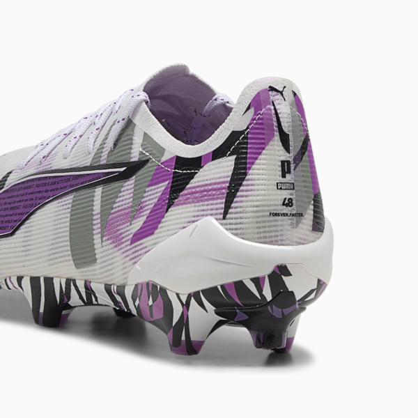 Tacos de fútbol ULTRA 5 ULTIMATE FOREVER FG, PUMA White-Pure Magenta-Feather Gray-PUMA Black, large-MEX