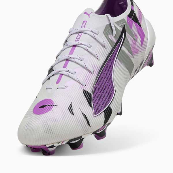 ULTRA 5 ULTIMATE FOREVER FG Football Boots Unisex, PUMA White-Pure Magenta-Feather Gray-PUMA Black, large-ZAF