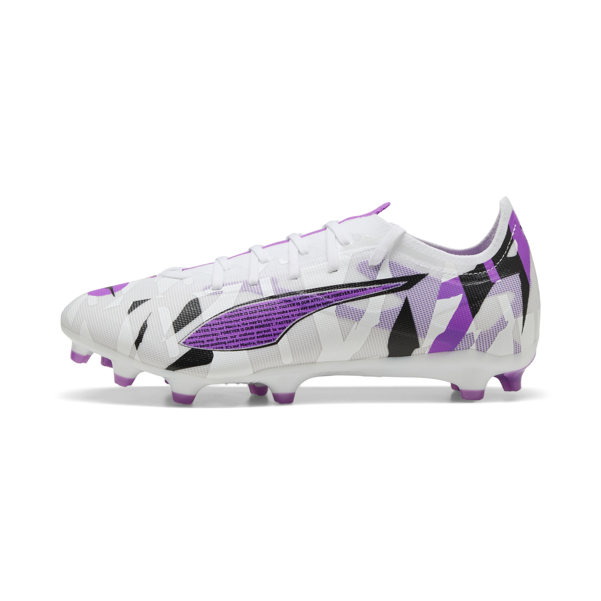PUMA ULTRA 5 MATCH FOREVER Firm Ground/Artificial Ground Men's Soccer Cleats Shoes in White - 108412_01