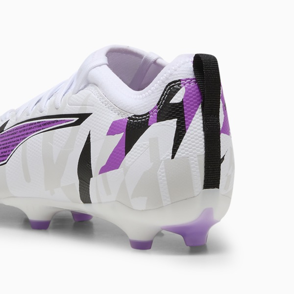 Tacos de fútbol ULTRA 5 MATCH FOREVER FG/AG para adolescentes, PUMA White-Pure Magenta-Feather Gray-PUMA Black, large-MEX