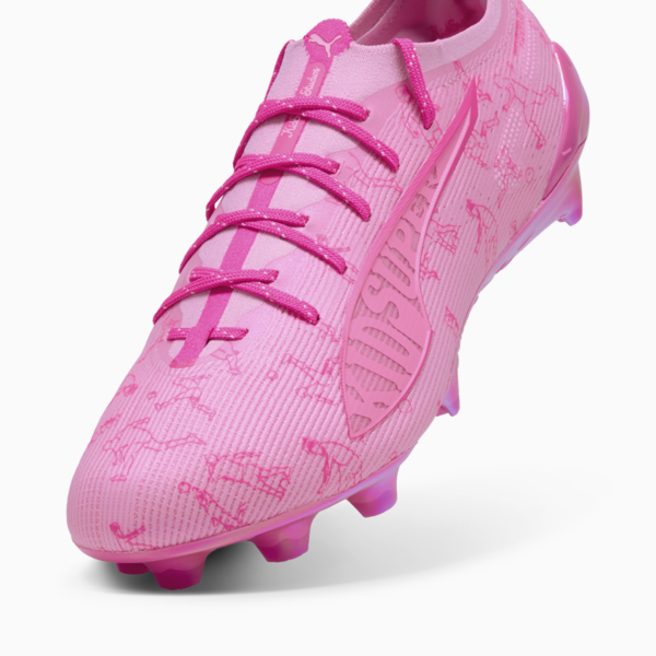 ULTRA 5 ULTIMATE x KIDSUPER FG Football Boots Unisex, Pink Lilac-Fast Pink-Ravish, large-ZAF
