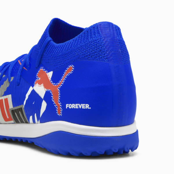 Tacos de fútbol FUTURE 8 MATCH FOREVER TT, PUMA White-Ultra Blue-Feather Gray-PUMA Black-Glowing Red, large-MEX