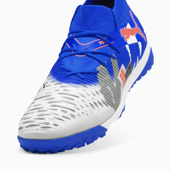 Tacos de fútbol FUTURE 8 MATCH FOREVER TT, PUMA White-Ultra Blue-Feather Gray-PUMA Black-Glowing Red, large-MEX