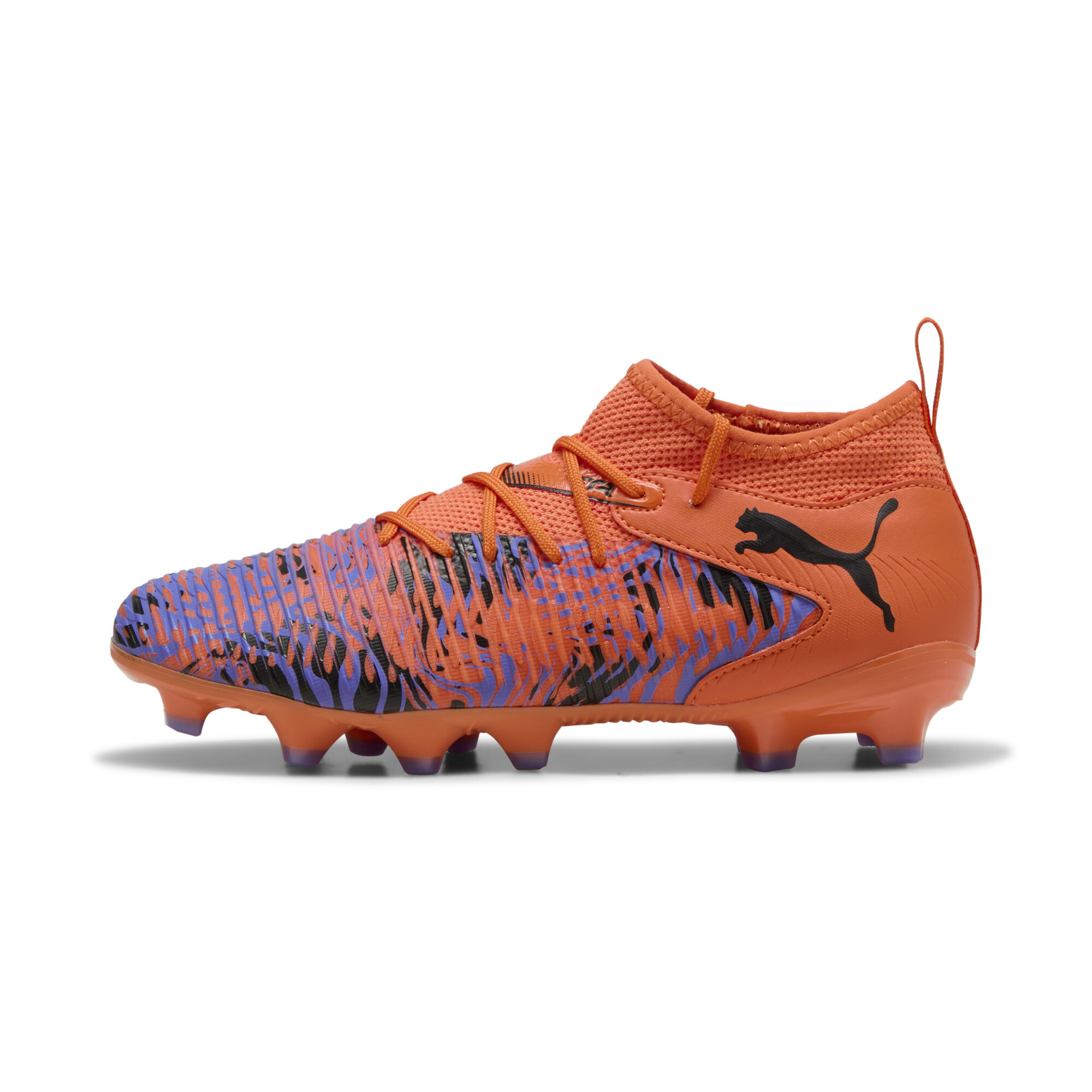 Puma FUTURE 8 MATCH CREATIVITY FG/AG Fußballschuhe Teenager Für Für Kinder | Orange Poppy/Black/Dark Amethyst | Größe: 2...