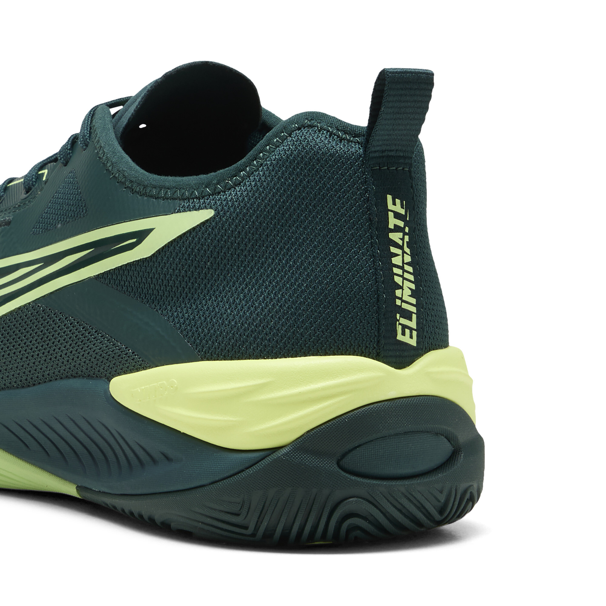 PUMA Eliminate NITROâ¢ SQD uniseks handbalschoenen, Groen, Maat 41 thumbnail 5