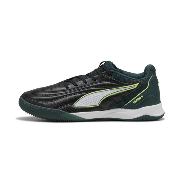 Botines PUMA de futsal IBERO En Negro/Verde Terrain/Fizzy Light