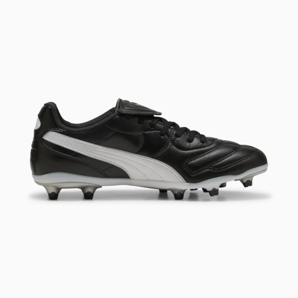 KING LIGA FG/AG Football Boots Unisex, PUMA Black-PUMA White-PUMA Silver, large-ZAF