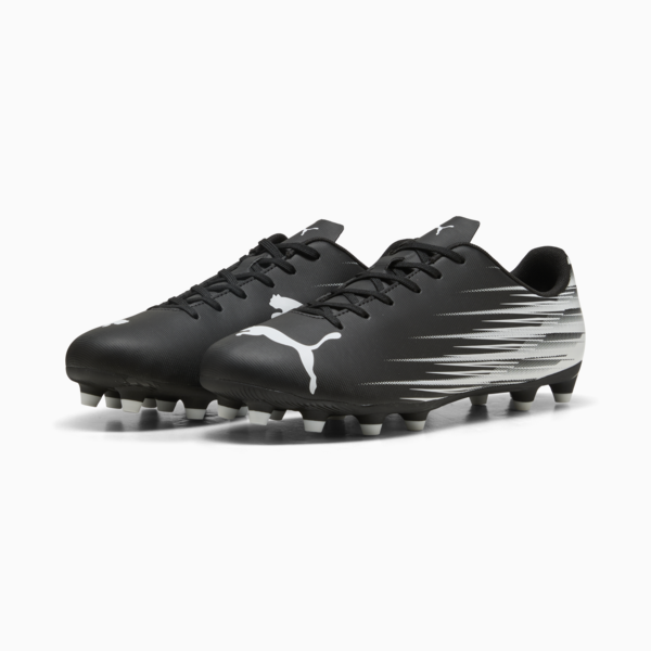 ATTACANTO II FG/AG Football Boots Men, PUMA Black-PUMA White, large-ZAF