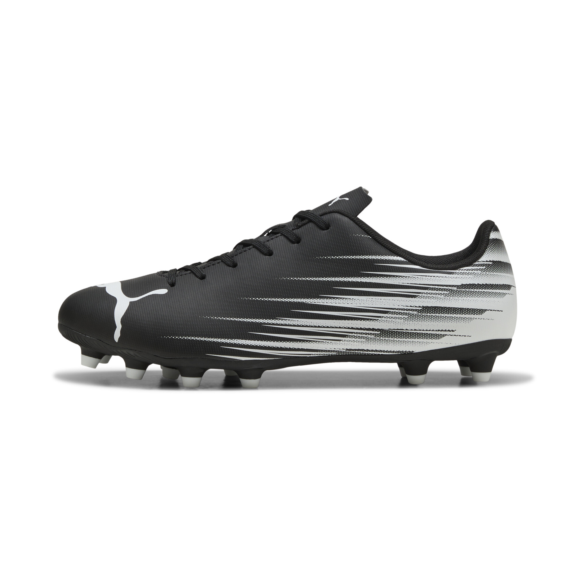 PUMA ATTACANTO II FG/AG Soccer Cleats Men Shoes in Black/White - 108493_01