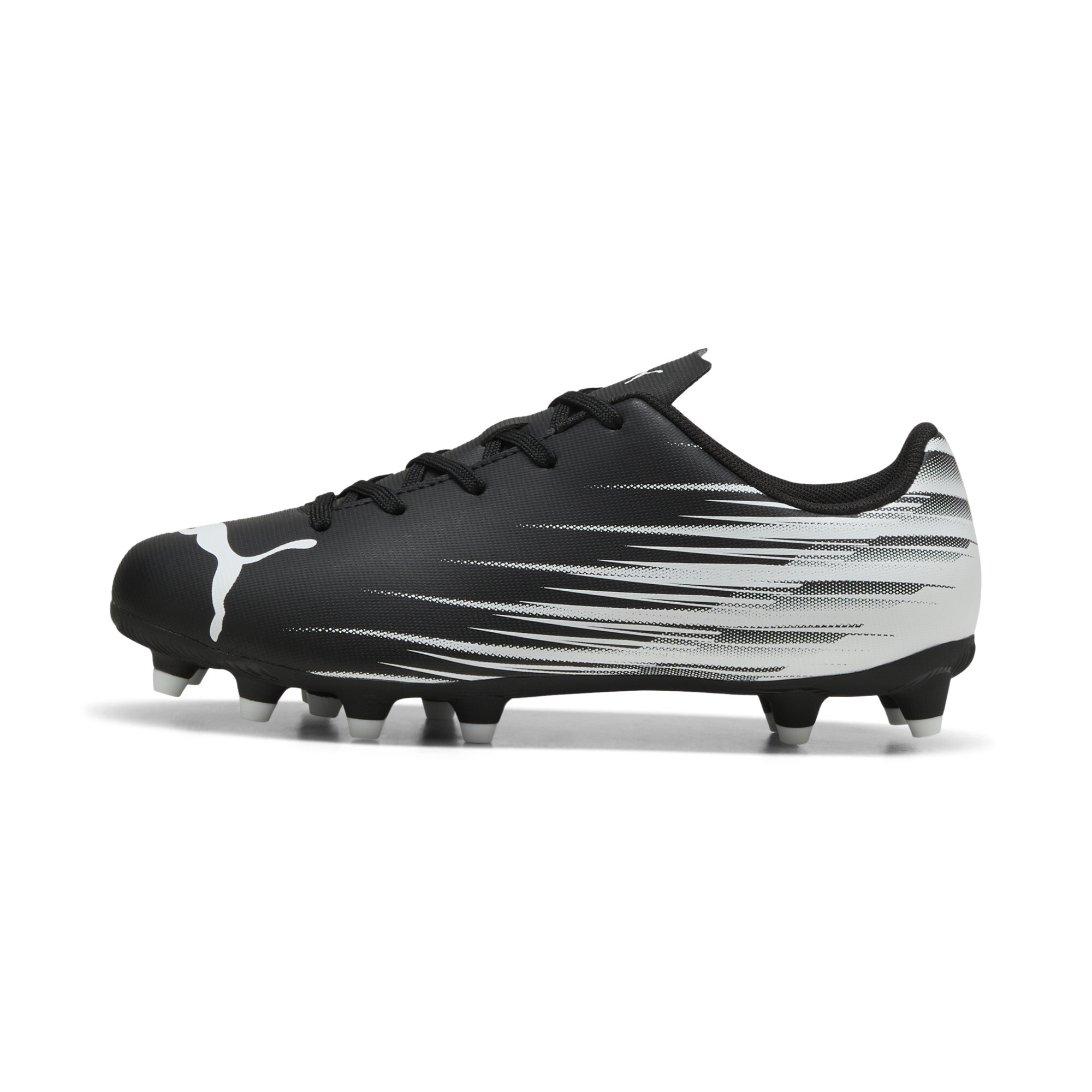 Puma Attacanto Ii Fg/ag Soccer Cleats Youth Shoes In Black