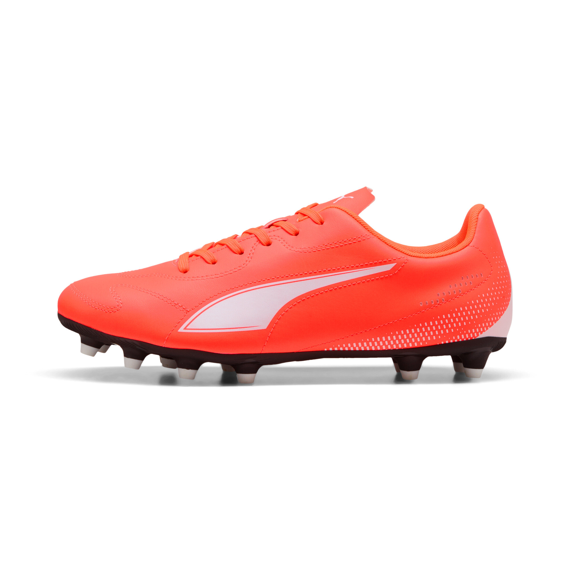PUMA VITORIA II FG/AG Soccer Cleats Men Shoes in Glowing Red/White - 108500_03