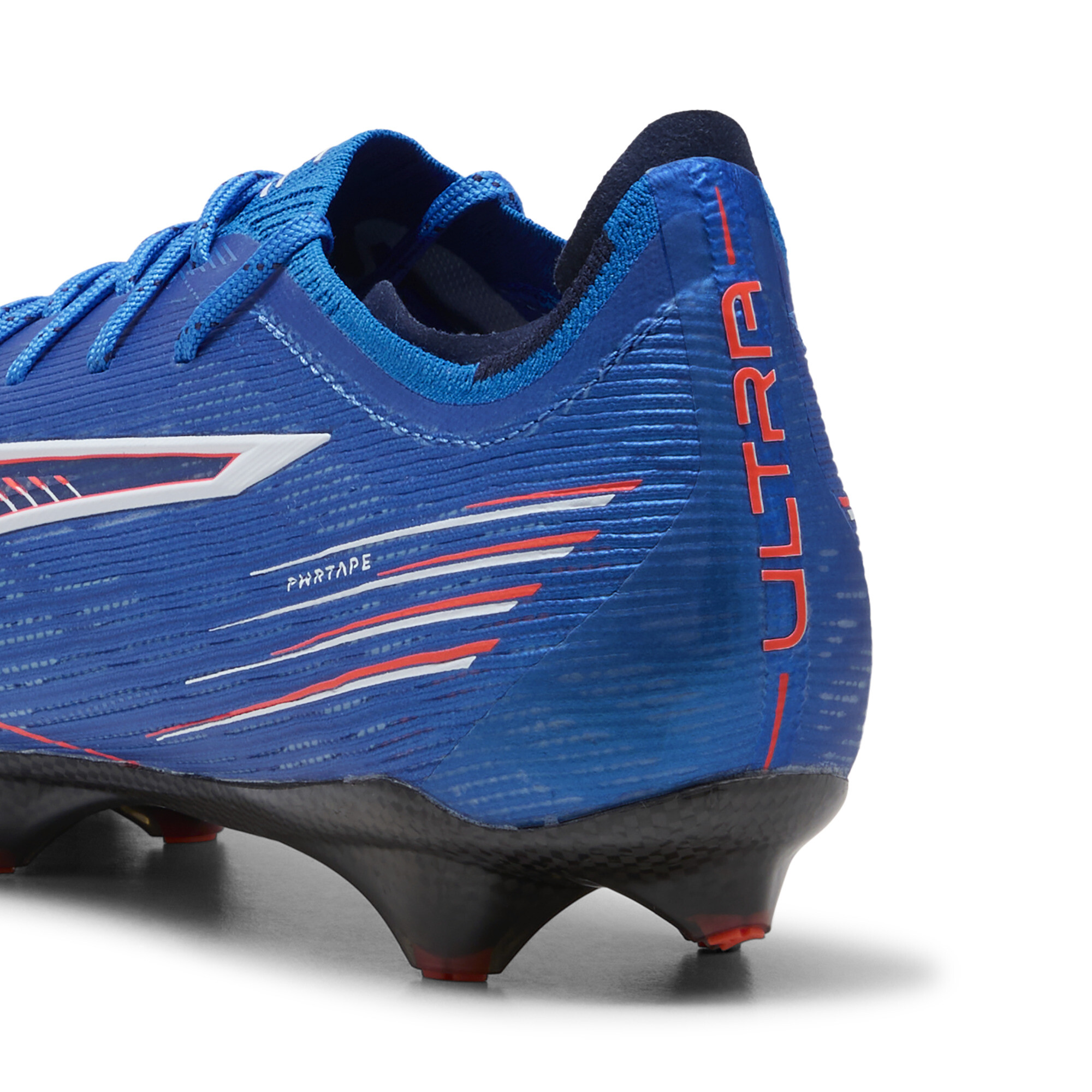 PUMA ULTRA 6 CARBON FG uniseks voetbalschoenen, Blauw/Rood/Wit, Maat 39 thumbnail 7
