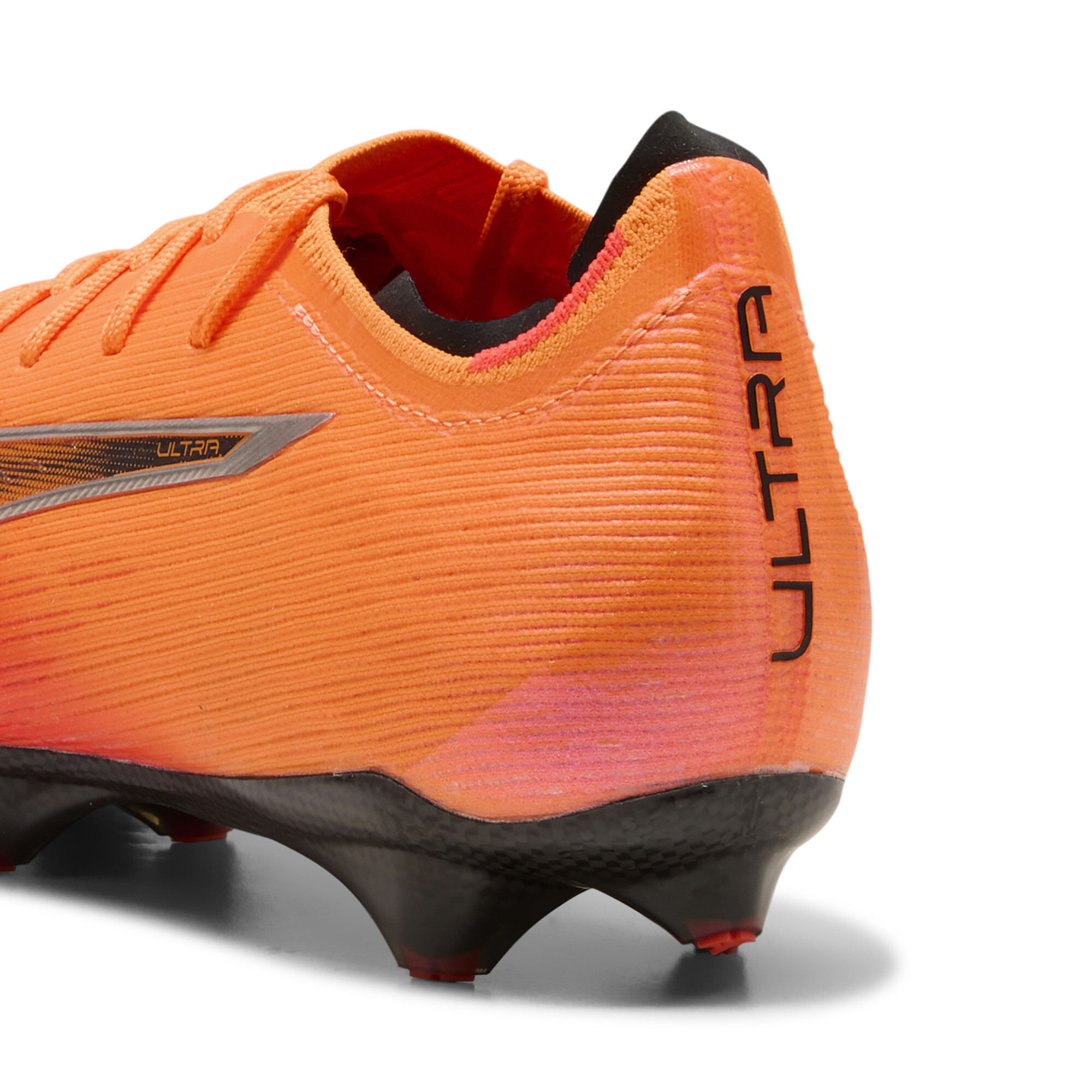 PUMA ULTRA 6 CARBON FG uniseks voetbalschoenen, Zwart/Rood, Maat 46 thumbnail 6