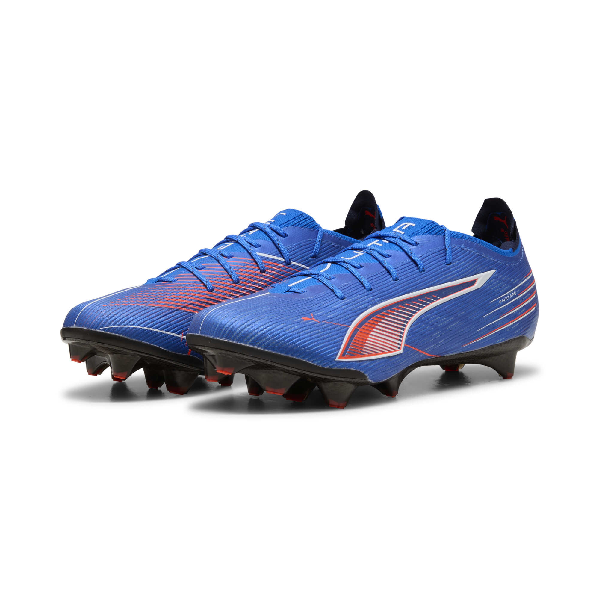 PUMA ULTRA 6 CARBON FG voetbalschoenen voor Dames, Blauw/Rood/Wit, Maat 37,5 thumbnail 7
