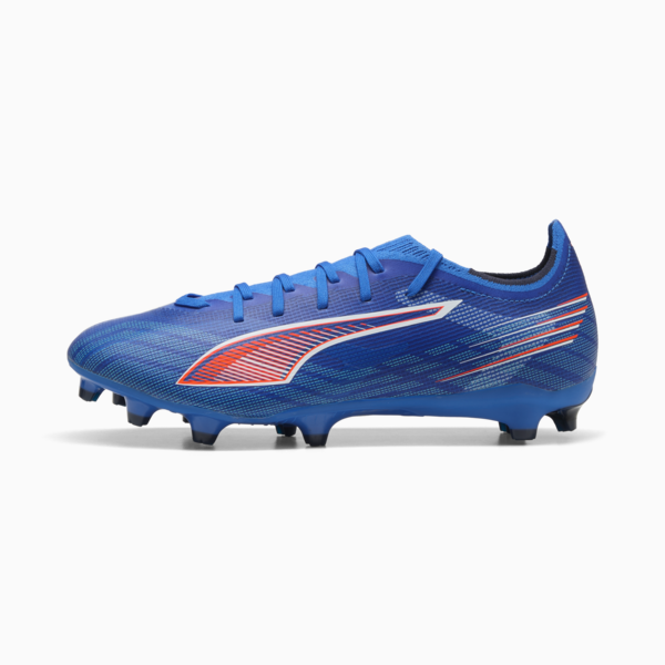 Tacos de fútbol ULTRA 6 MATCH FG/AG, Ultra Blue-PUMA White-Glowing Red, large-MEX