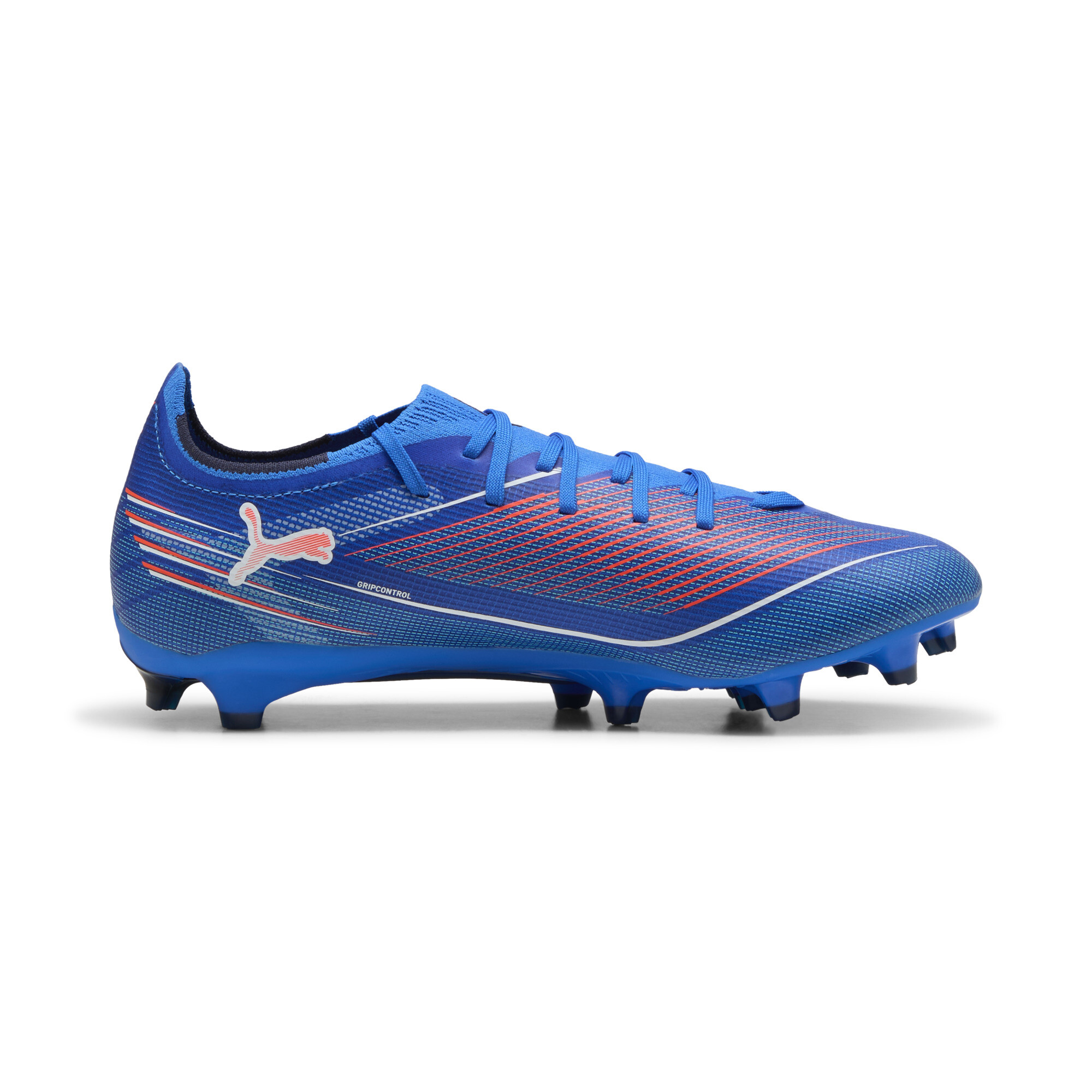 PUMA ULTRA 6 MATCH FG/AG uniseks voetbalschoenen, Blauw/Rood/Wit, Maat 48 thumbnail 3