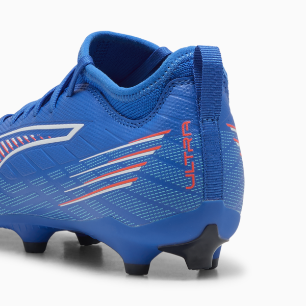 ULTRA 6 MATCH FG/AG Football Boots Youth, Ultra Blue-PUMA White-Glowing Red, large-ZAF