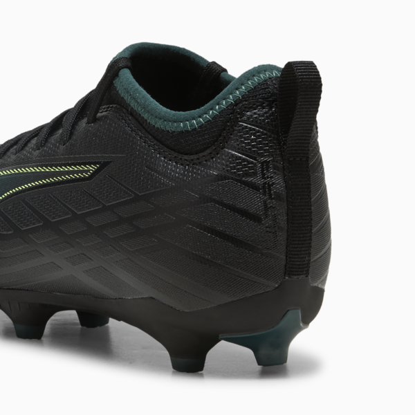 ULTRA 6 MATCH FG/AG Football Boots Youth, PUMA Black-Fizzy Light-Green Terrain, large-ZAF