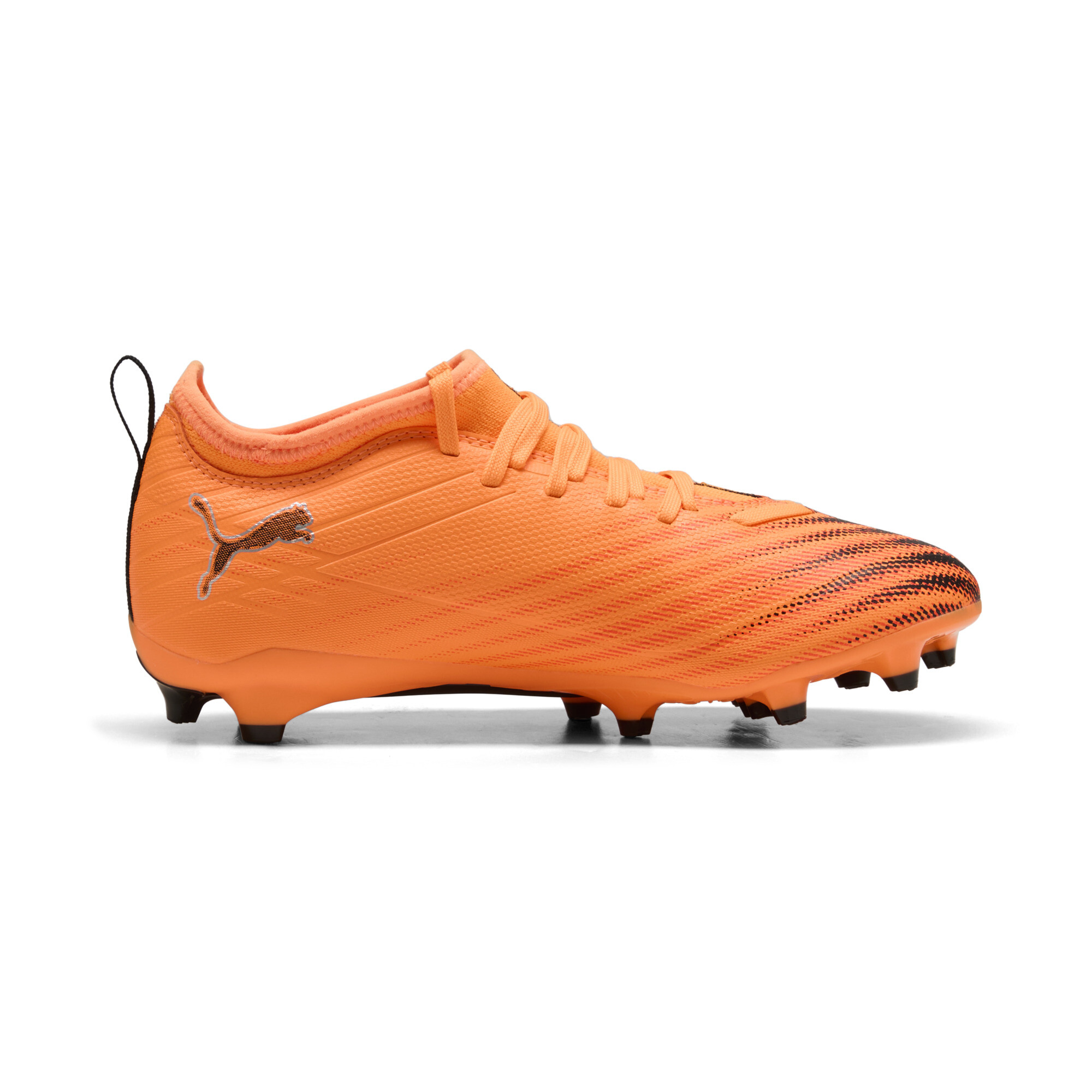 PUMA ULTRA 6 MATCH FG/AG voetbalschoenen, Zwart/Rood, Maat 29 thumbnail 3