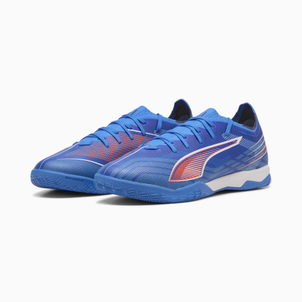 Botines de futsal ULTRA 6 MATCH unisex, Ultra Blue-PUMA White-Glowing Red, large-ARG