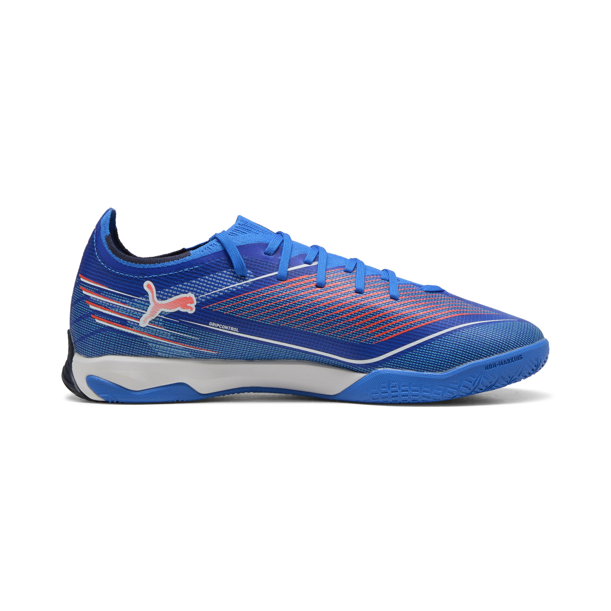 PUMA ULTRA 6 MATCH uniseks futsalschoenen, Blauw/Rood/Wit, Maat 44 thumbnail 3