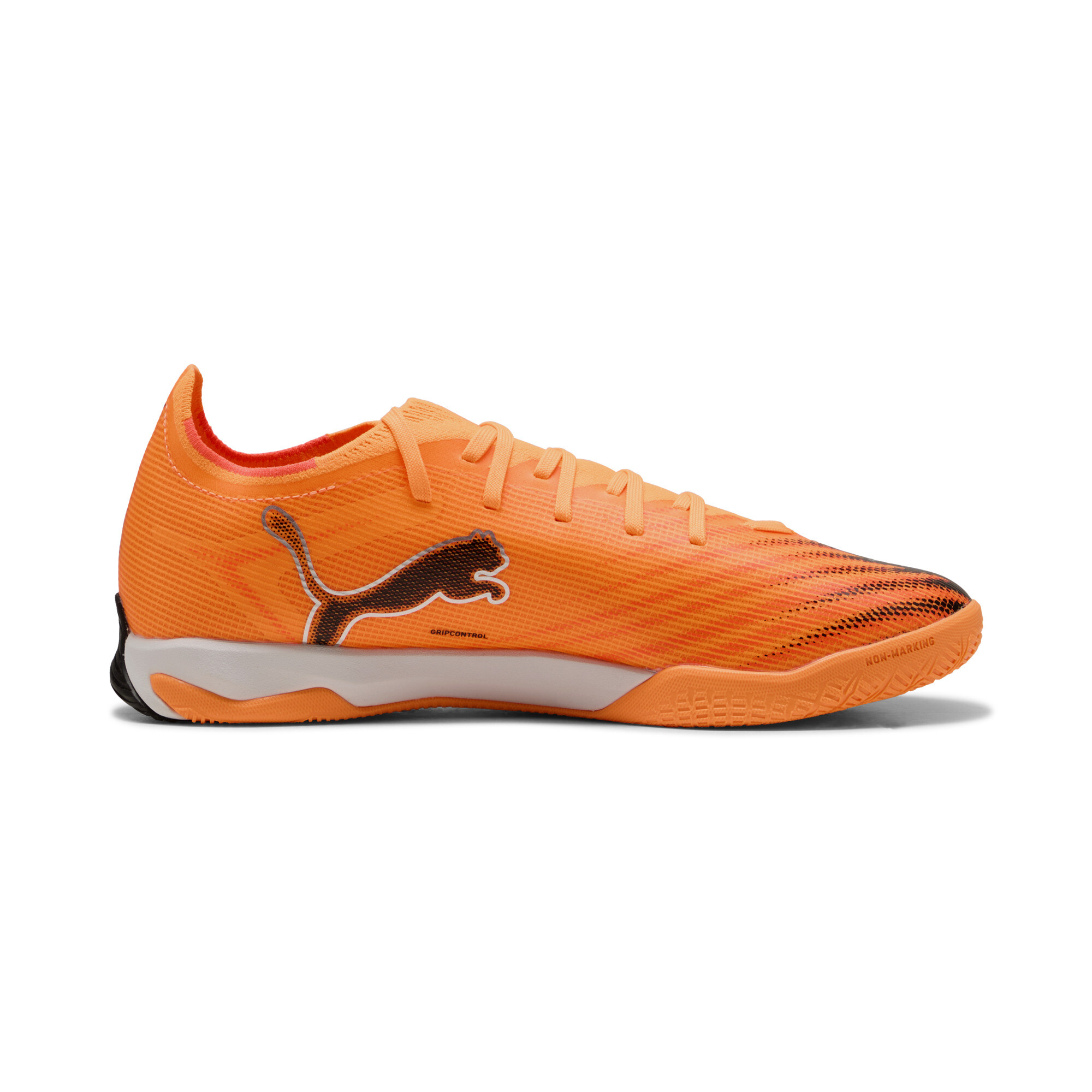 PUMA ULTRA 6 MATCH uniseks futsalschoenen, Zwart/Rood, Maat 45 thumbnail 3