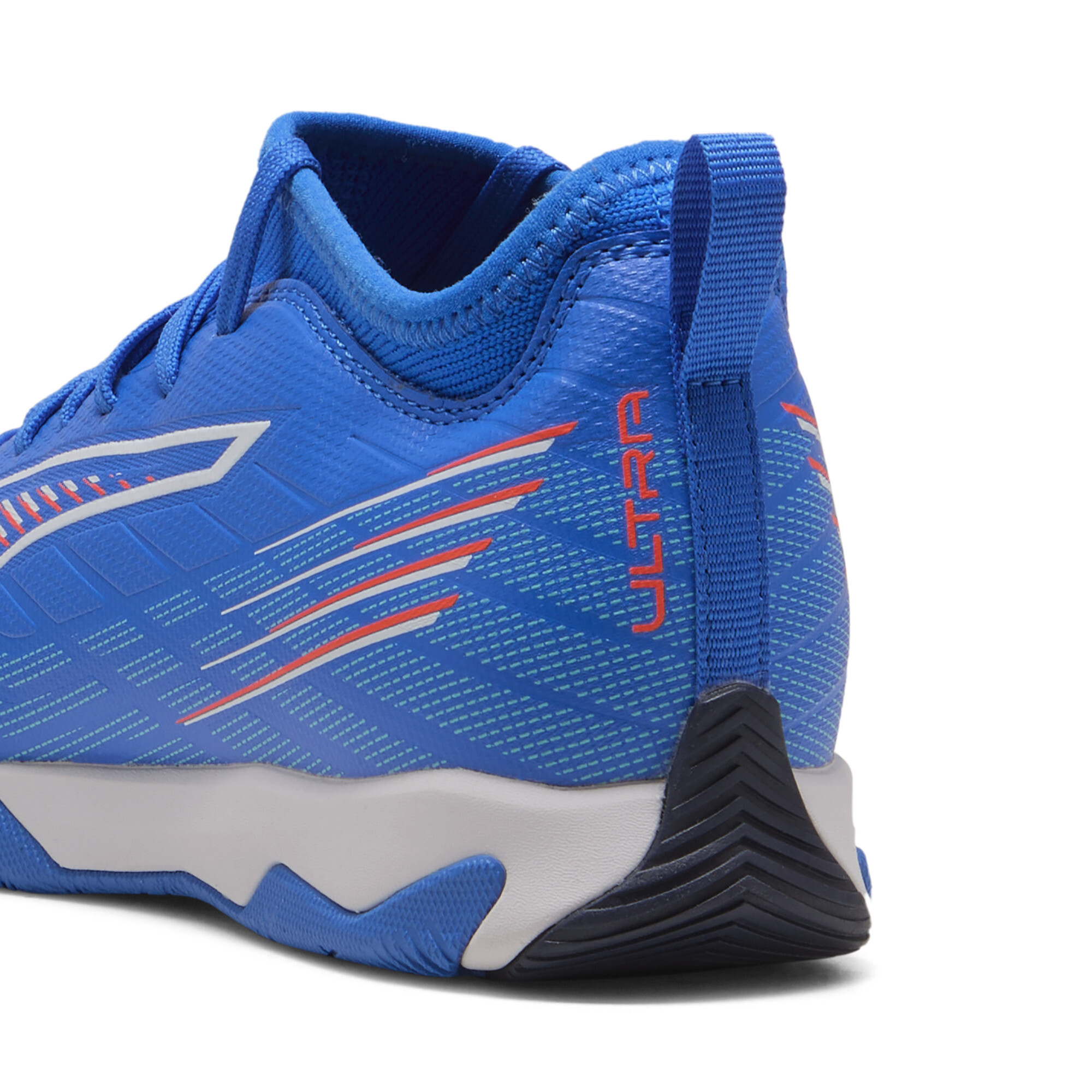 PUMA ULTRA 6 MATCH halfhoge futsalschoenen, Blauw/Rood/Wit, Maat 38,5 thumbnail 5