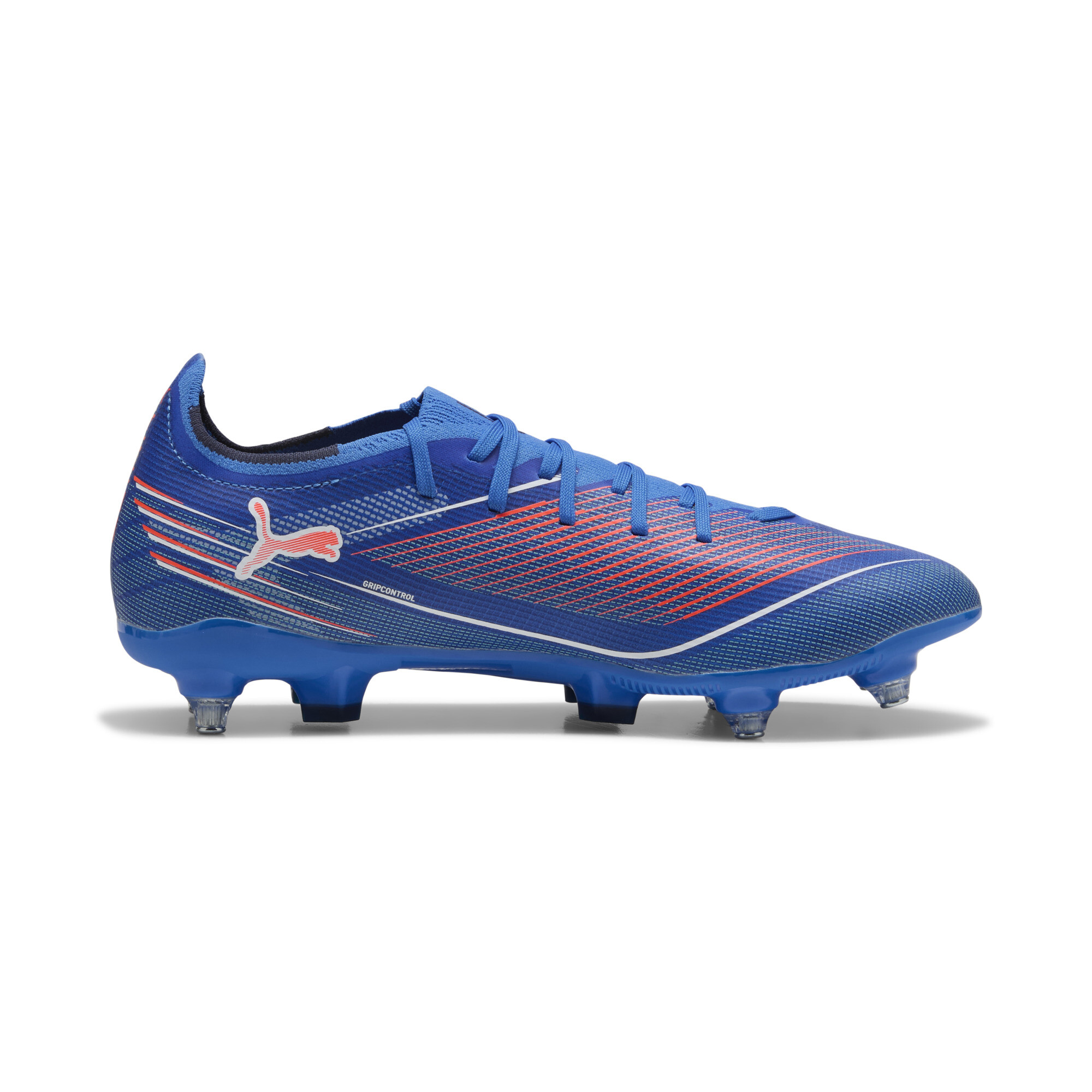 PUMA ULTRA 6 MATCH MxSG uniseks voetbalschoenen, Blauw/Rood/Wit, Maat 47 thumbnail 3