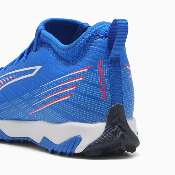Botines de fútbol ULTRA 6 MATCH TT Mid juveniles, Ultra Blue-PUMA White-Glowing Red, large-ARG