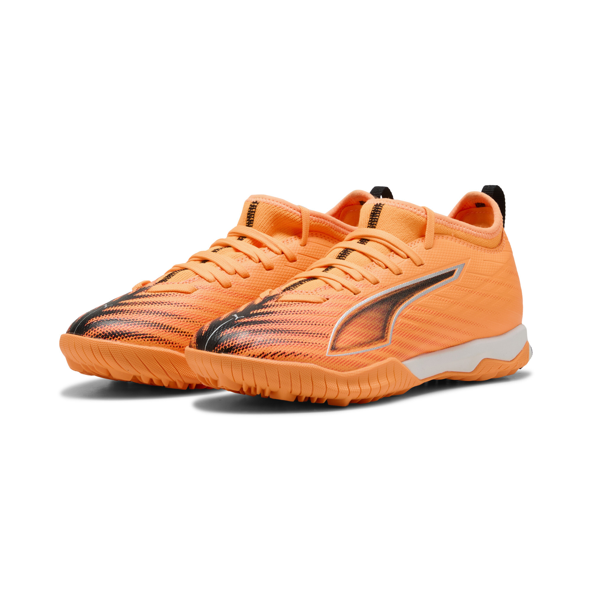 PUMA ULTRA 6 MATCH TT halfhoge voetbalschoenen, Zwart/Rood, Maat 36 thumbnail 6