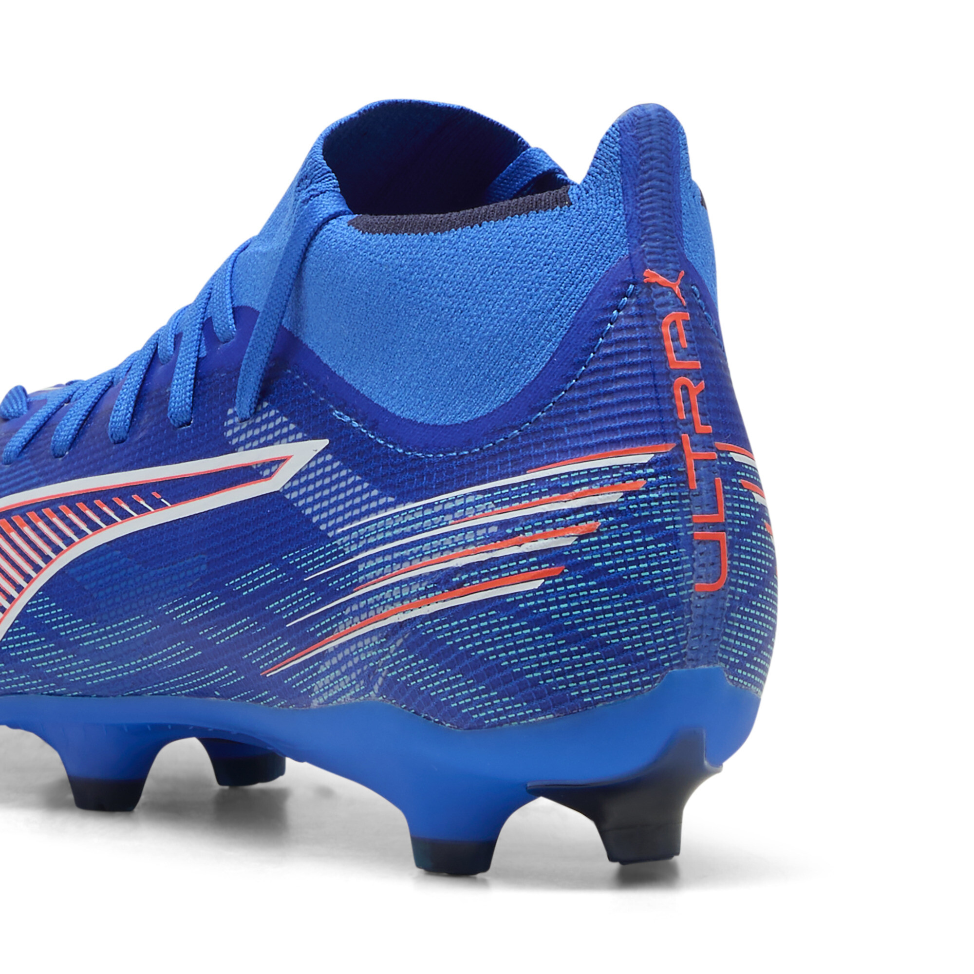 PUMA ULTRA 6 MATCH+ FG/AG voetbalschoenen voor Dames, Blauw/Rood/Wit, Maat 40 thumbnail 5