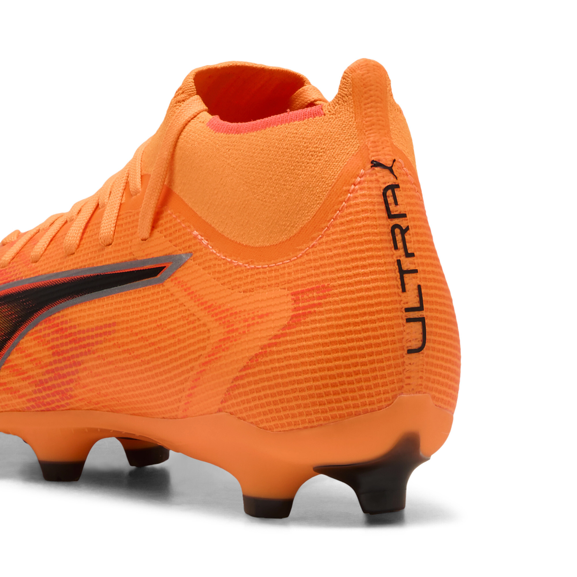 PUMA ULTRA 6 MATCH+ FG/AG voetbalschoenen voor Dames, Zwart/Rood, Maat 40,5 thumbnail 5