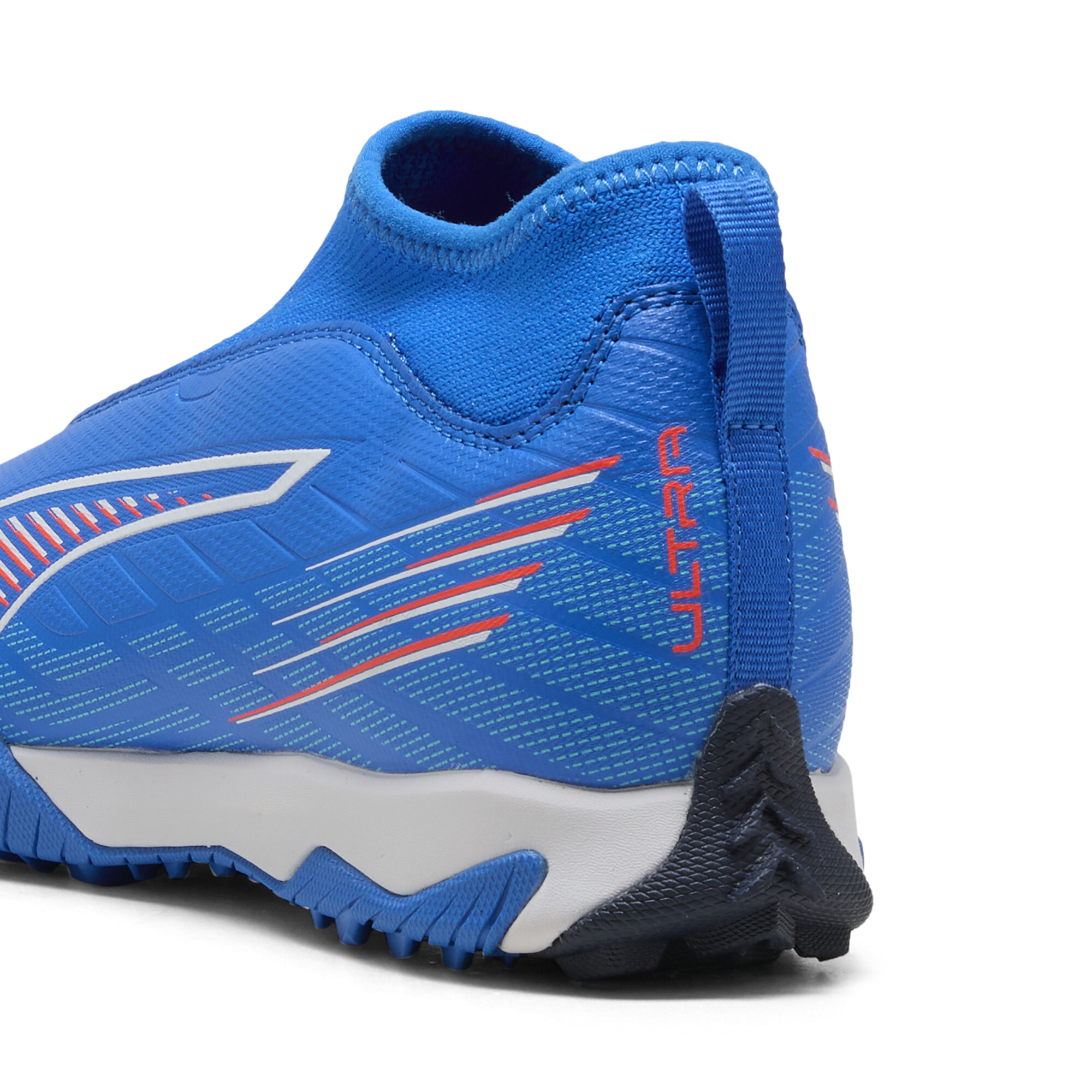 PUMA ULTRA 6 MATCH+ TT voetbalschoenen zonder veters, Blauw/Rood/Wit, Maat 34 thumbnail 5