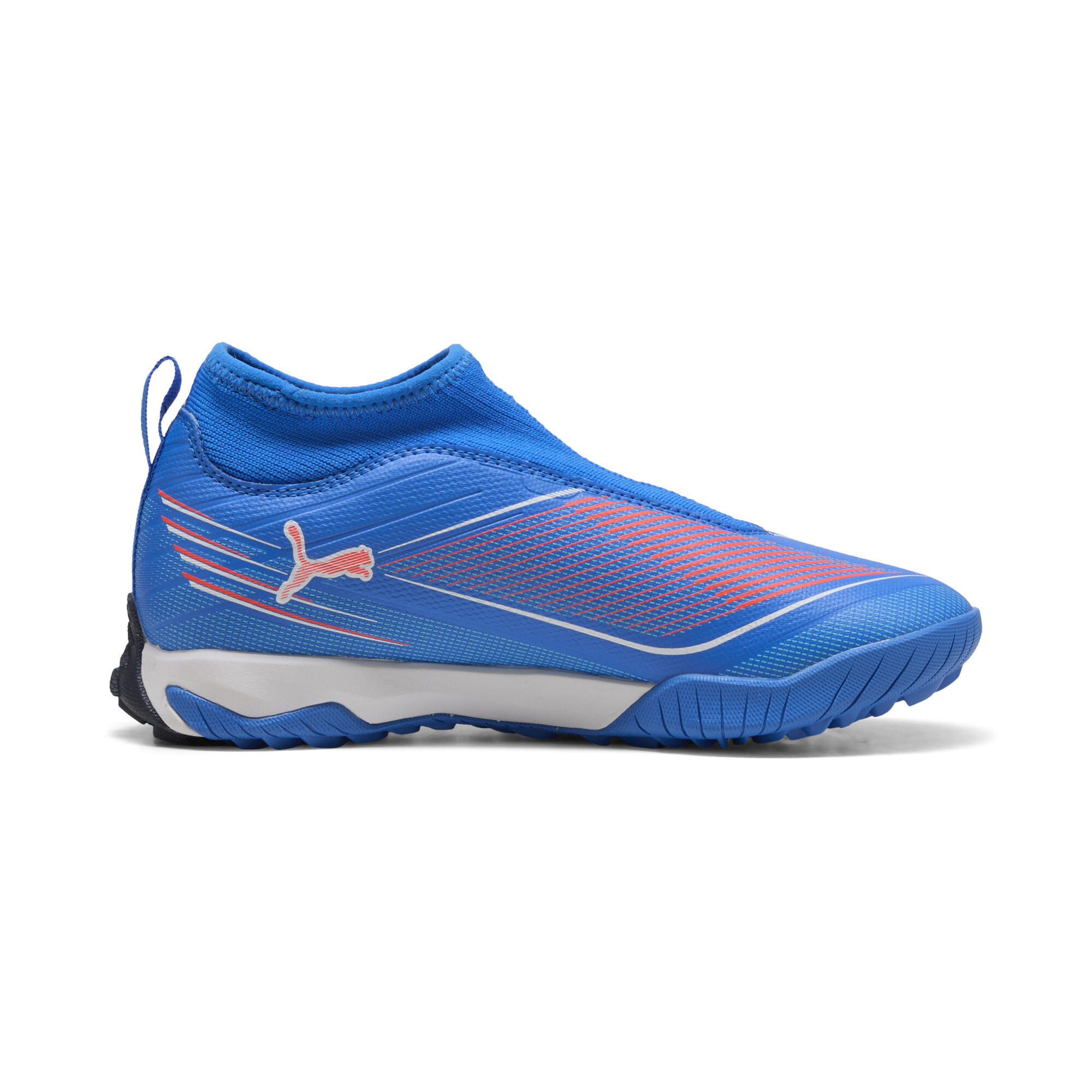 PUMA ULTRA 6 MATCH+ TT voetbalschoenen zonder veters, Blauw/Rood/Wit, Maat 34 thumbnail 3