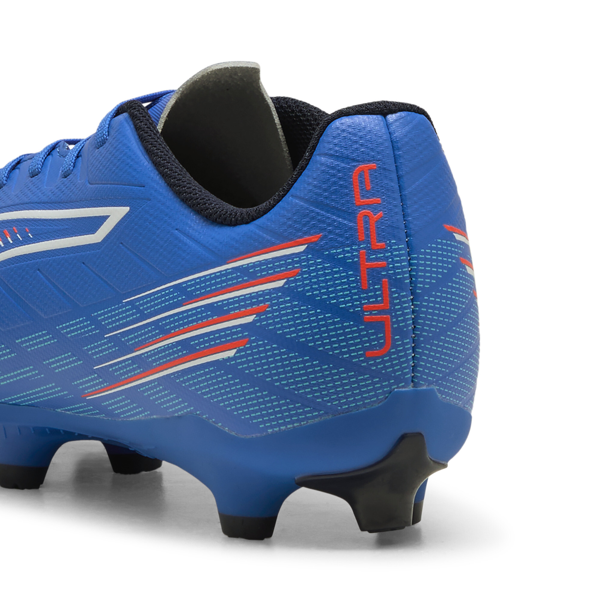 PUMA ULTRA 6 PLAY FG/AG voetbalschoenen uniseks, Blauw/Rood/Wit, Maat 48 thumbnail 5