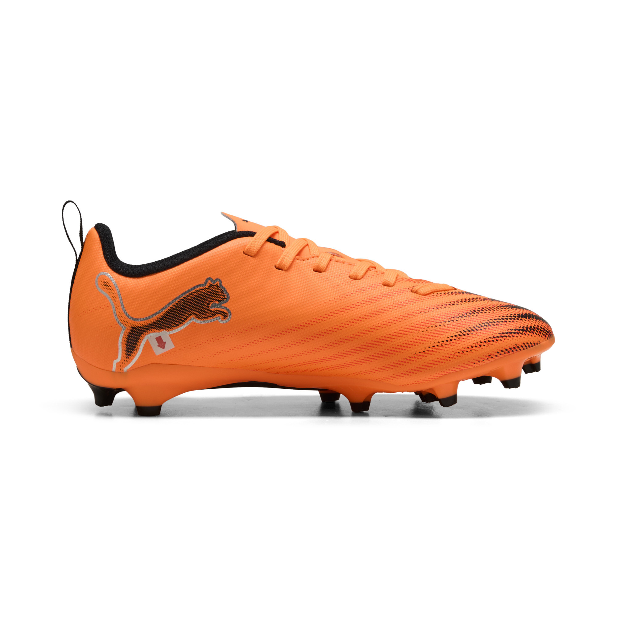 PUMA ULTRA 6 PLAY FG/AG voetbalschoenen, Zwart/Rood, Maat 36 thumbnail 3