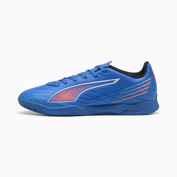 Tacos de fútbol ULTRA 6 PLAY, Ultra Blue-PUMA White-Glowing Red, large-MEX